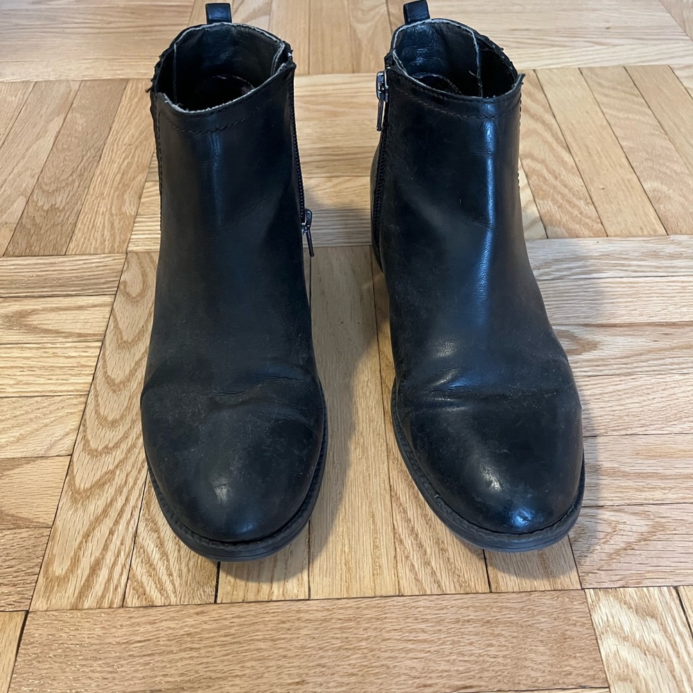 Sperry Women's Black Leather Boots - Picture 2 of 7